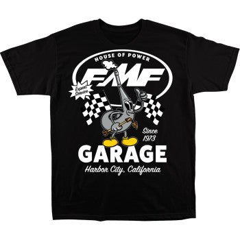 FMF Garage T-Shirt - Black - Medium FA25118901BLKMD
