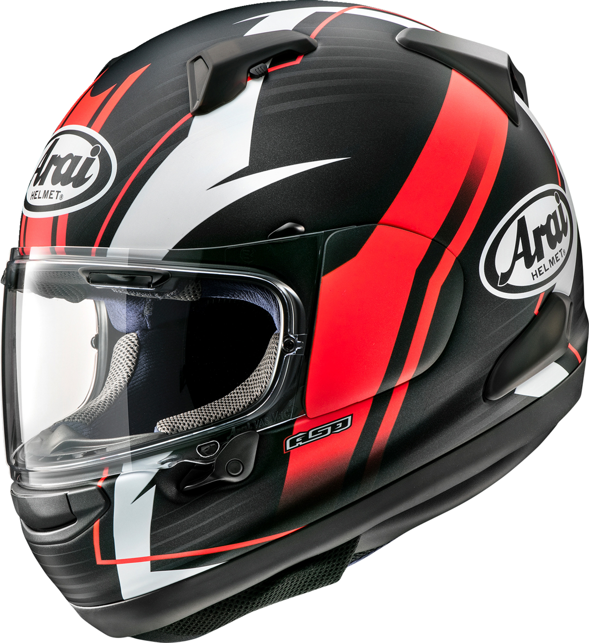 ARAI Quantum-X Helmet - Xen - Red Frost - Medium 0101-15764