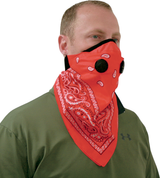 ATV-TEK Bandana Dust Mask - Red BDMRED