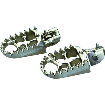 SCAR Footpegs Evo Sx85 18- Sil S5511T