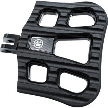 PERFORMANCE MACHINE (PM) Drifter Floorboards - Rider - Black Ops - FL 0036-1027-SMB