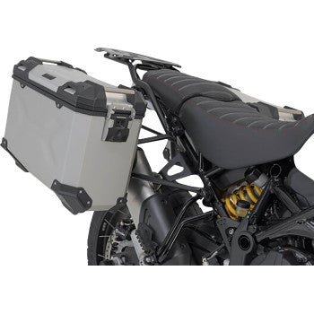 SW-MOTECH TRAX ADV Aluminum Case System - Silver - Ducati DesertX '22-'24 KFT.22.995.70100/S