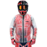 MOOSE RACING Rain Jacket - Clear - XS 2854-0401