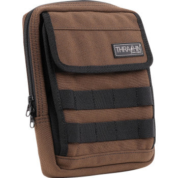 THRASHIN SUPPLY CO. Handlebar Bag Slim - Brown THB-0032