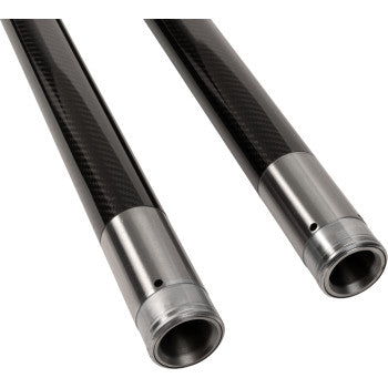 CUSTOM CYCLE ENGINEERING Fork Tubes - 49 mm - 22.875" - Black 716006