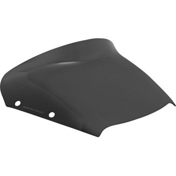 MEMPHIS SHADES Spoiler Windshield - 4" - Dark Black Smoke - FLHX MEP88810