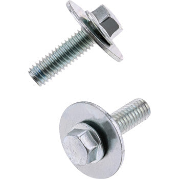 BOLT Bolts with Washers - Hex/Flange - M6 x 20 - 10 Pack  024-11626