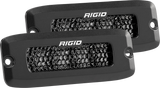 Rigid Industries SR-Q Series PRO Midnight Edition - Spot - Diffused - Pair 925513BLK