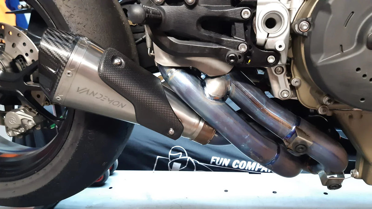 Vandemon  Ducati Panigale V4S & V4R Full Titanium Exhaust Kit 2018-20 DUCV4TIEXHSYSNA VA-37