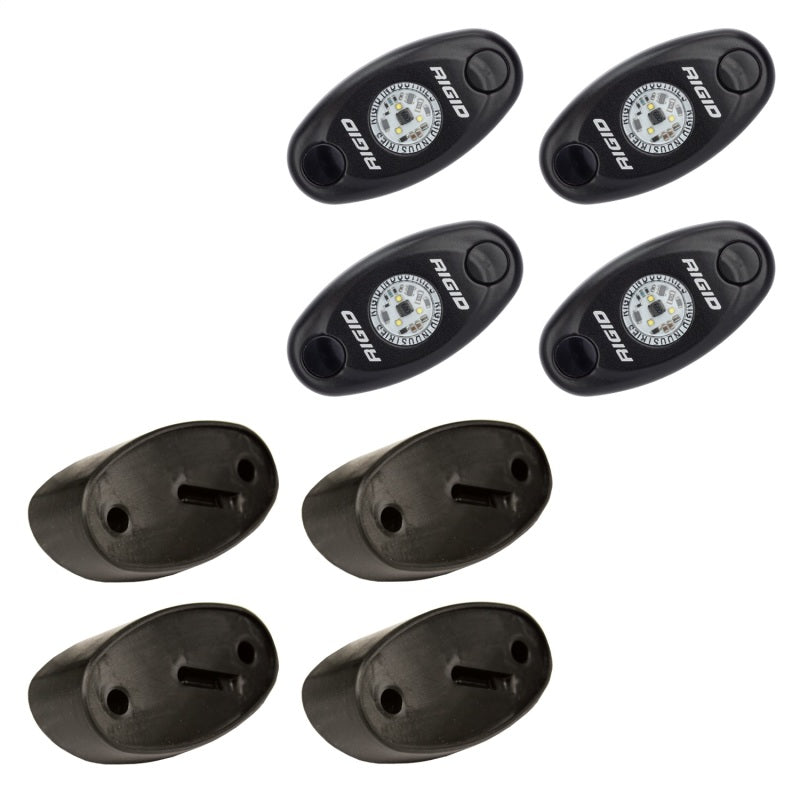 Rigid Industries Rock Light Kit- Cool White (4 lights) 400203