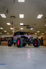 Rigid Industries x SHREDDY 360-Series 4in Lights w/Wt Bcklght (2) + 6 Covers (2 Pink/2 Teal/2 Blk) 36117-SHREDDY