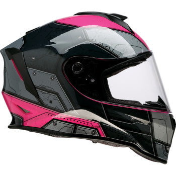 Z1R Youth Warrant 2.0 Helmet - Sentinel - Black/Pink - Medium 0102-0296