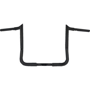PAUL YAFFE BAGGER NATION 1-1/4" Bagger Monkey Bar Handlebar - 10" - Black PYO:MBB23L-10-B
