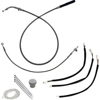FAT BAGGERS EZ Installation Kit - +4" - FLHX, FLHXSE- Braided  149012