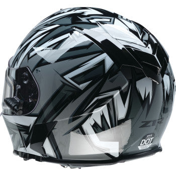 Z1R Warrant Snow Helmet - Neuron - Gray/White - XL 0101-17207