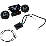 KOSO NORTH AMERICA Complete D2 Gauge Kit - LCD - Harley Davidson® - Baggers  2210-0697 BA080050