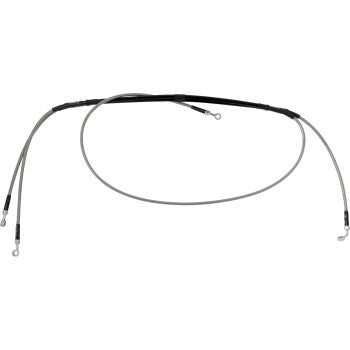 MOOSE RACING Brake Line Pair - Stainless Steel B05-1-018/P