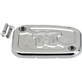 JOKER MACHINE Master Cylinder Cover - Hydraulic Clutch - Joker - Chrome 08-013C