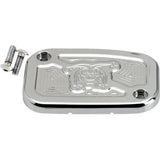JOKER MACHINE Master Cylinder Cover - Hydraulic Clutch - Joker - Chrome 08-013C