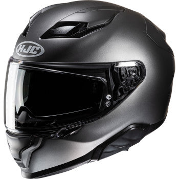 HJC F71 Helmet - Solid - Semi-Flat Titanium - XL FA47NUS7SFTV