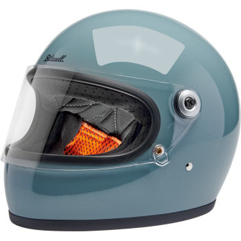 BILTWELL Gringo S Helmet - Gloss Agave Blue - 2XL 1003-134-506