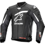 ALPINESTARS GP Plus R v4 Rideknit® Leather Jacket - Black/White - US 44 / EU 54 3100324-12-54