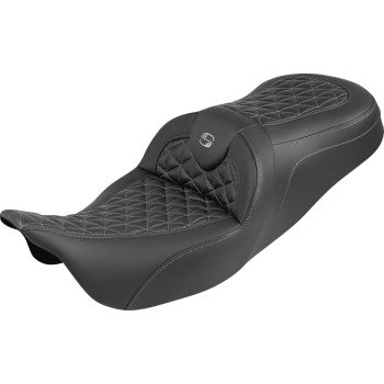 SADDLEMEN Seat Roadsofa Tri Gripper Grey Stitch 808-07B-21002