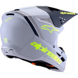 ALPINESTARS SM3 Helmet - Radium - Matte Gray/Black/Yellow Fluo - Large 8300826-9510-L