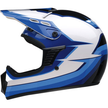 Z1R Child Dirt Maxx Helmet - Vortex - Blue/White - S/M 0111-1744