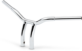 LA CHOPPERS Handlebar - Kage Fighter - One Piece - Bent - 10" - Chrome LA-7338-10