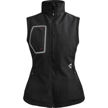 GERBING HEATED CLOTHING Women's 7V Torrid Softshell Heated Vest 2.0 - Black - Medium GERTVST7VWBM