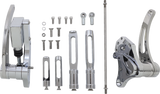 ACCUTRONIX Forward Control - Slotted - Chrome FC103-SSC