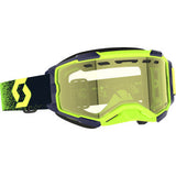 SCOTT Fury Snow Cross Goggle - Neon Green/Neon Yellow - Yellow Lens 278605-5727029