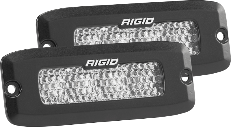 Rigid Industries SRQ - 60 Deg. Lens - White - Flush Mount - Set of 2 925513