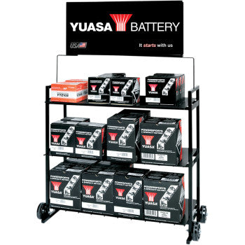 YUASA Battery Rack Display YUASARACK