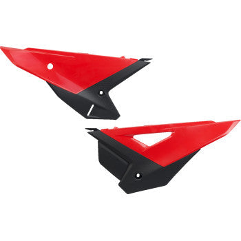 UFO Side Panels - OEM Red/Black - Honda - CRF 250R/450R HO05617@999