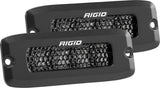 Rigid Industries SR-Q Series PRO Midnight Edition - Spot - Diffused - Pair 925513BLK