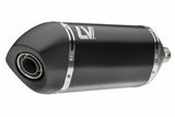 LEOVINCE - LV-14 Black Edition Slip-On Muffler - Aprilia Tuareg 660 15626BU 1811-4951