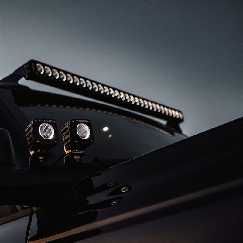 Rigid Industries Revolve 50in Bar w/Amber Trim Ring 451613
