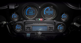 KOSO NORTH AMERICA HD-02 6-Piece Gauge Kit - Black BA050907