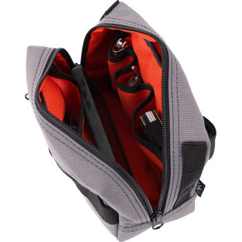 THRASHIN SUPPLY CO. Handlebar Bag - Gray THB-0016