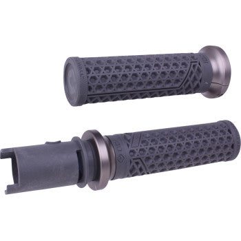 ODI Vans Harley Davidson Grips - CVO Cable - Graphite/Gunmetal V31VHTCH-H