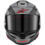 ALPINESTARS Helmet S-R7 A-Core Bk/Gy/Rd Matt Ece06/Dot Xs 8203426-1653-XS