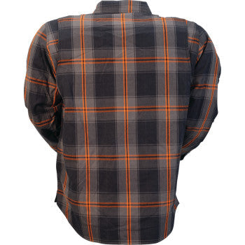 Z1R Ashwood Flannel - Orange - 4XL 2820-7673