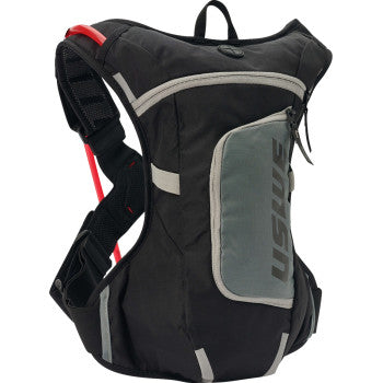 USWE Moto Hydration Pack - 4L - Black/Gray 2043401