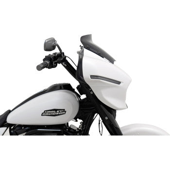 MEMPHIS SHADES Spoiler Windshield - 3" - Dark Black Smoke - FLHX MEP88710