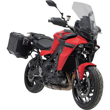 SW-MOTECH TRAX ADV Aluminum Case System - Black - Yamaha Tracer 9 GT '21-'24 KFT.06.921.70000/B