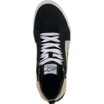 ALPINESTARS Ride-63 Leather Shoes - Black/Cool Gray/White - US 10 2540926-1471-10
