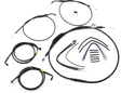 BURLY BRAND Control Kit - 14" Ape Hanger Handlebars B30-1203
