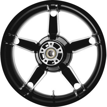 COASTAL MOTO Wheel - Daytona - Rear - Single Disc/without ABS - Black Cut - 18x5.5 3D-DAY185BC